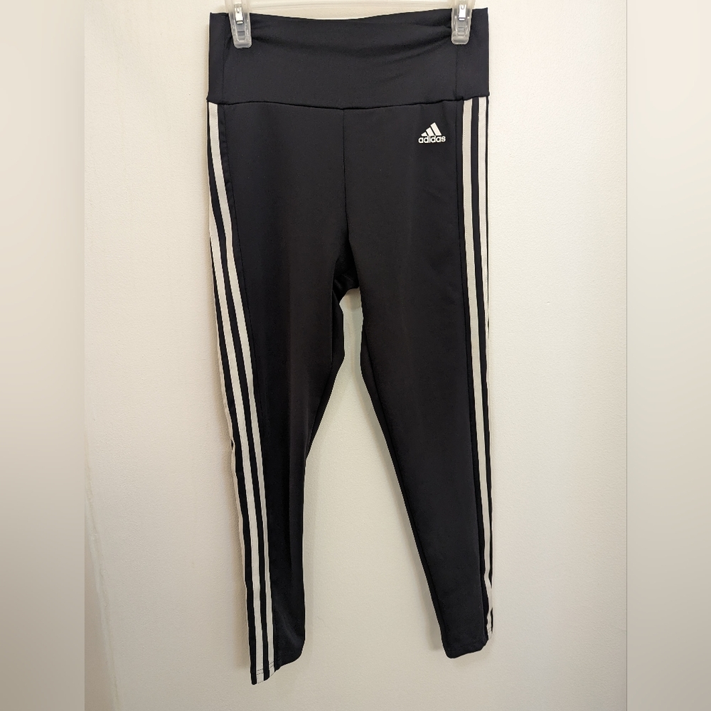 Adidas black leggings medium